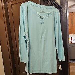 Talbots Sky Blue Long Sleeve Shirt